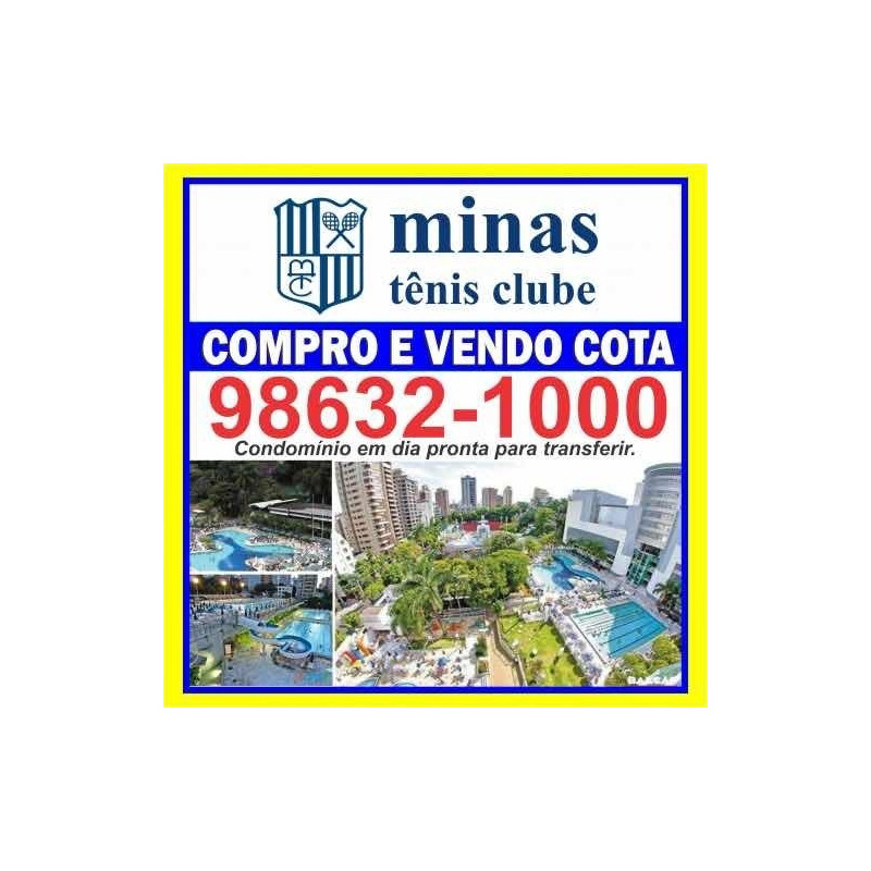 Cota Minas Tênis - Compra e Venda de Cotas do Minas