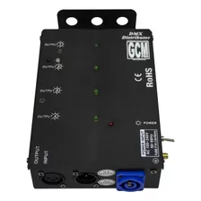 Amplificador / Spliter Dmx 4 Canales Inalambrico Gm-35