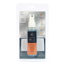 Limpa Telas E Lentes Sem Álcool 60ml Com Flanela Microfibra