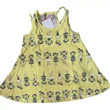 Vestido Infantil Verao Brandili Tam 2 E 3