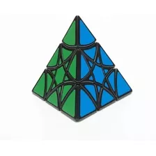 Cubo Rubik Lanlan Star Pyraminx Negro - Nuevo Original 
