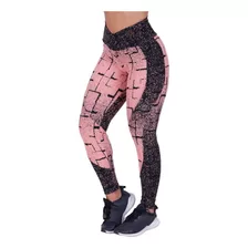 Legging Fitness Feminina Recortes Degrade Cós Transpassado O