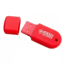 Pen Drive 32gb Jelly Vermelho Kross Elegance Ke-pdj32gbrd