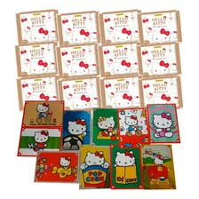 50 Figurinhas Da Hello Kitty Aniversário 50 Anos 10 Envelope