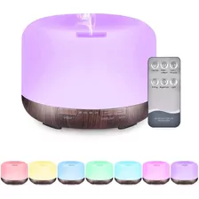 Humidificador Difusor Aromaterapia Ultrasonico Luz Led Cake