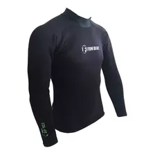 Camiseta Manga Longa Em 100% Neoprene De 1,5 Mm Fun Dive