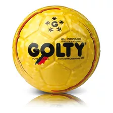 Balon Fútbol Sala Profesional Golty Dorado Cmi Plus