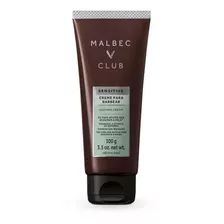 O Boticario Malbec Club Sensitive Creme Para Barbear 100g