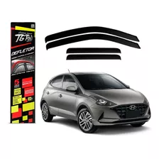 Calha Defletor De Chuva Para Hyundai Hb20 Ano 20/21 Tg Poli