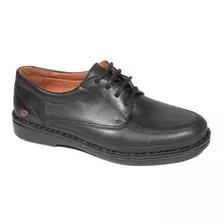 Zapato Cavatini Acordonado Britt Flor Negro-70-3981-01-001