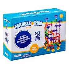 Brinquedo Marble Run Race Set Circuito De Bolinha Multikids