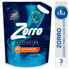 Jabon Liquido Zorro Evolution Quitamanchas Repuesto Doypack