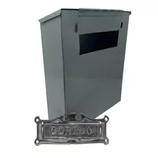 Caja Para Buzón Mediana + Tapa De Aluminio