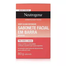 Neutrogena® Deep Clean Intensive® Sabonete Facial Barra 80g