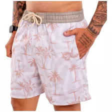 Short Piscina Banho Bermuda Masculina Moda Casual Verão