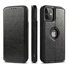 Funda Case De Cuero Para iPhone 11, 12, 13, 14, Pro, Pro Max