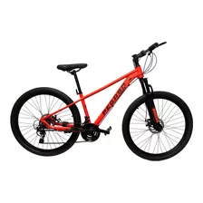 Bicicleta Naranja Aluminio Mtb Aro 27,5 Pegaso Bike