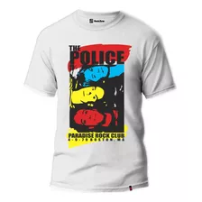 Camiseta Rock Band The Police City Paradise