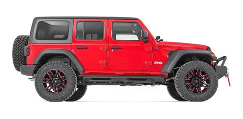 Estribos Laterales 4puertas Jeep Wrangler Jl 2018-2021 Foto 5