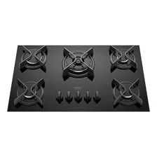 Cooktop Dako Supreme 5bcs Tripla Chama Bivolt Preto