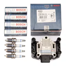 Bobina + Bujias Vw Gol Power 1.4 8v 2011 2012 2013 2014 2015