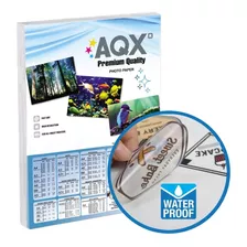 Papel Semi Transparencia Resistente Sticker Adhesivo A4 Aqx