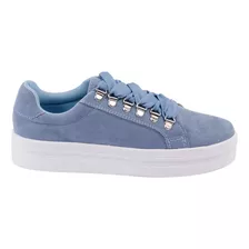 Fratello Tenis Casual Color Azul Para Mujer U1000