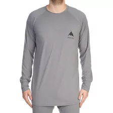 Remera Termica Burton Base Layer Primera Piel Hombre Grey