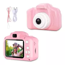 Mini Câmera Digital Infantil + Cartão De Memória 32g