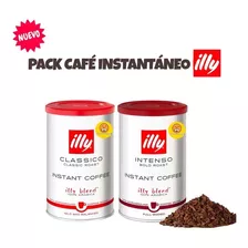 Pack 2 Variedades Café Italiano Illy Instantáneo 