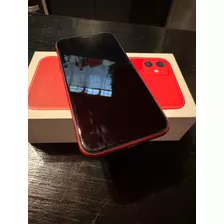 iPhone 11 64 Gb. Rojo. Con Caja, Cargador Y Auriculares 