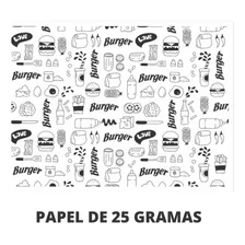 Papel Acoplado Para Lanches (cx. C/ 400 Unid) 30x38