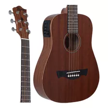 Violao Tagima Mahogany Baby Ntms Aco Eletrico Mogno