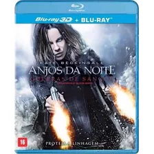 Blu-ray 3d & 2d Anjos Da Noite - Guerras De Sangue - Orig