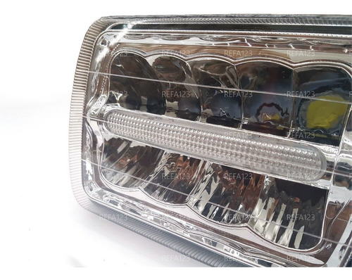 Faros Led Barra Luz Mercedes Benz 300d 300cd 1982 1983 1984 Foto 3