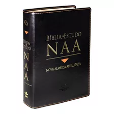 Bíblia De Estudo Naa Nova Almeida Atualizada De Sociedade Bíblica Do Brasil Editora Sociedade Bíblica Do Brasil