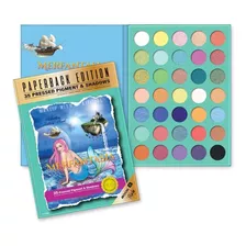 Paleta De 35 Sombras Ojos Merfantasia Paperback Edition Rude Cosmetics