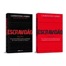 Kit Livro Escravidão Volume 1 + Volume 2 - Laurentino Gomes