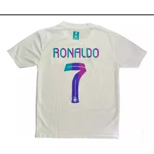 Camiseta Al Nassr Cristiano Ronaldo Nro 7 Blanca 