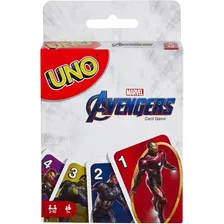 Uno! Marvel Avengers - Juego De Cartas Mattel