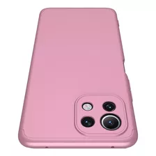 Carcasa Para Xiaomi Mi 11 Lite Antigolpes Slim Soft Gkk Color Rosada