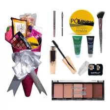 Buquê Maquiagem Completa Combo Kit Presente Beleza Make