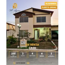 Townhouse En Venta, Conj, Residencial La Alhambra, Puerto Ordaz