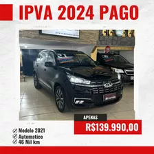 Caoa Chery/tiggo 8 1.6 Tgdi Aut 2020/2021 Ipva 2024 Pago