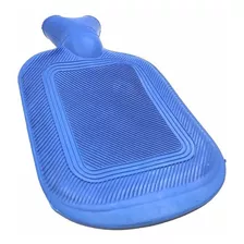 Bolsa Água Quente Térmica Borracha Gelo 1 Litro Cor Azul