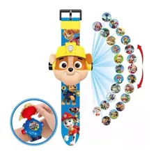 Reloj Proyector Imágen Digital Rubble Paw Patrol