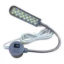 Luminária Lâmpada 20 Led Haste Flexível Máquina Costura 