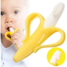 Mordedor Banana Para Bebe Y Cepillo De Diente Y Encías