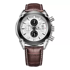 Megir Classic Chronograph Reloj De Cuarzo Para Hombres Moda 