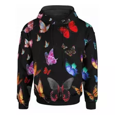 Sudadera Deportiva Sublimada Full Print Mariposas 130